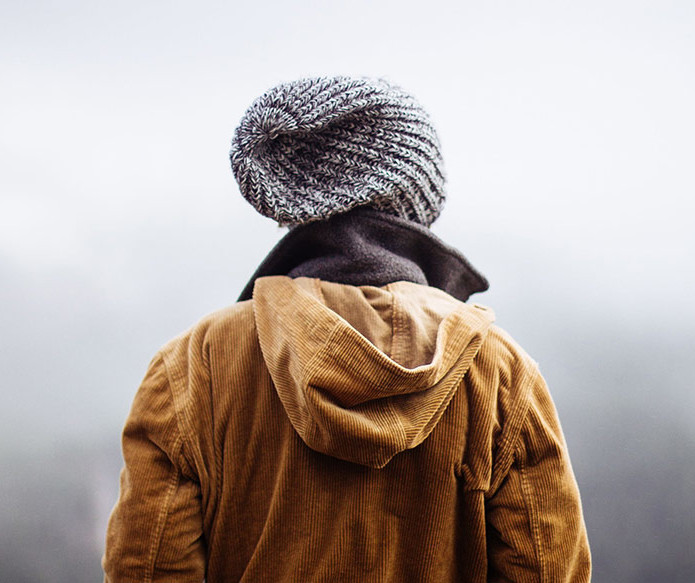 A Person with a Woolly Hat